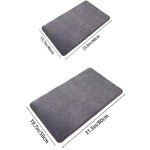 Super Absorbent Anti-Slip Coral Velvet Floor Mat – Soft Suede Bath Mat