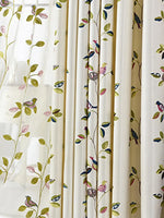 Korean Style Rural Print High-Precision Curtains for Living Room, Bedroom, Study