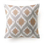 Coffee-Colored Plant Series Pillow Cover – Single-Sided Print