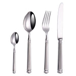 Hammered Stainless Steel Cutlery Set – Luxury Tableware for Every Occasion