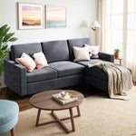 Shintenchi Convertible Sectional Sofa - Modern L-Shaped Couch with Reversible Chaise