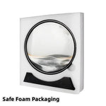 3D Moving Sand Art Glass Hourglass - Deep Sea Sandscape Décor